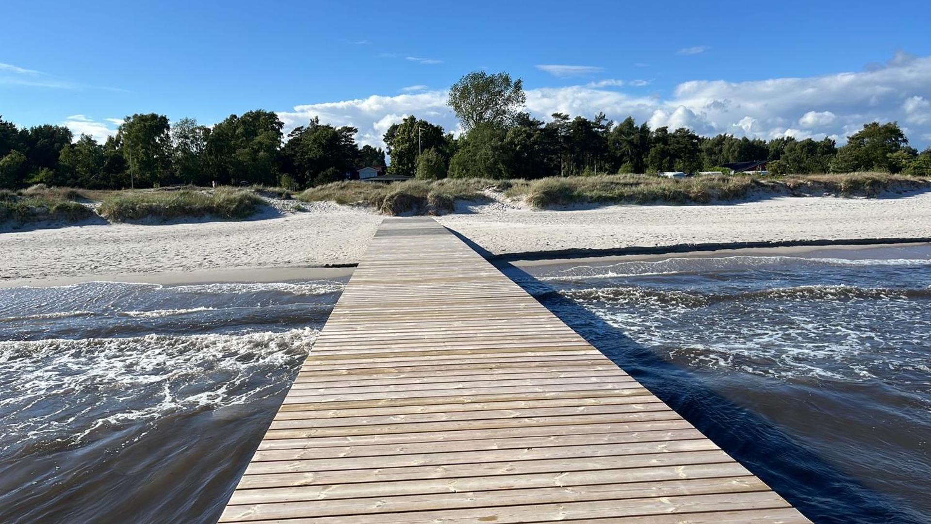 Strandboende Beddinge Strand Exterior photo